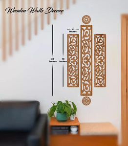 Wooden Wall Art Piece & Wall Decoration