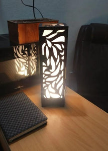 Laser-Cut Forest Lamp