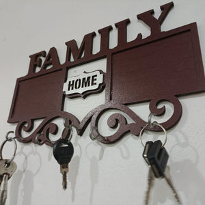 Personalized Family Photo Key Holder