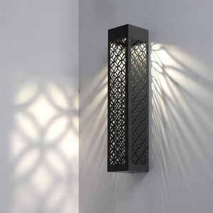 Modern Black wooden Wall Light lamp