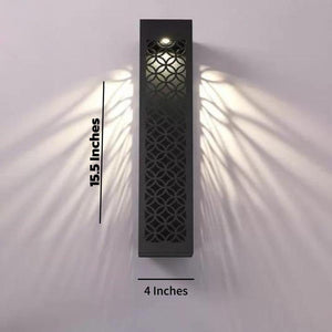 Modern Black wooden Wall Light lamp