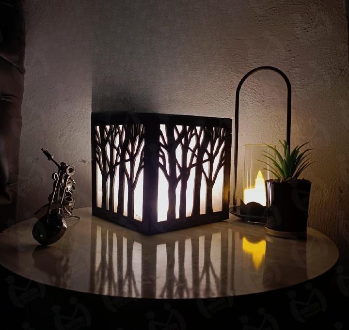 Enchanted Woodland Tea Table Lamp