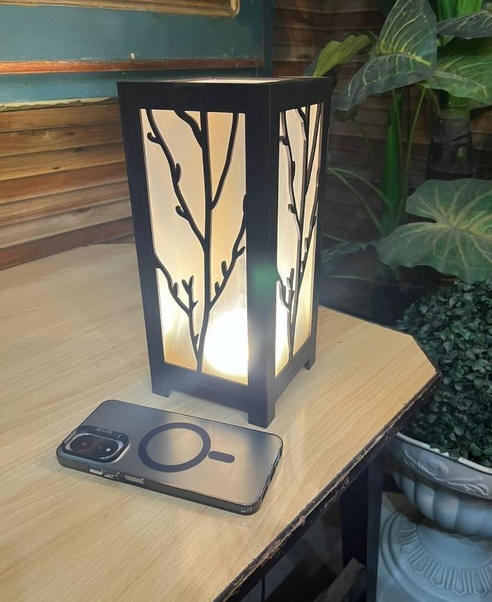 Japanese Style Bamboo Floor Lamp