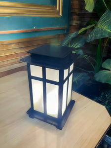 Farmhouse Style Wooden Lamp